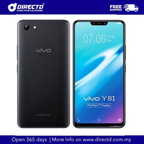 Vivo Y81 1808 3gb 32gb Rom Original Vivo Malaysia Set 1 Year Warranty Shopee Malaysia
