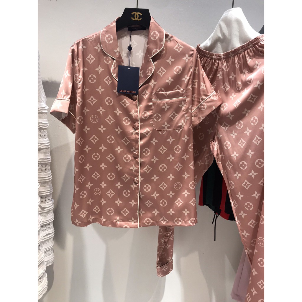 Original 2020 Latest LV Louis Vuitton Women&#39;s Pyjamas Sets Size: S-L 310492 | Shopee Malaysia