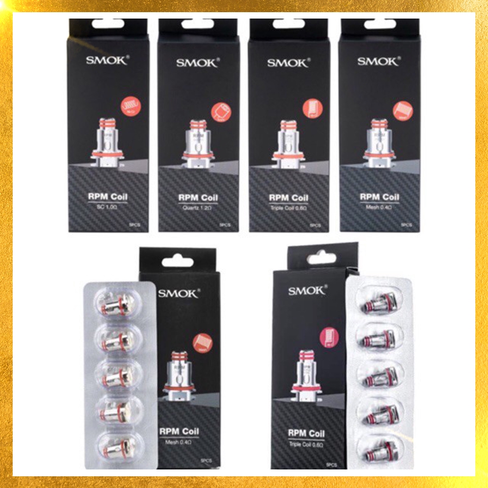 Original SMOK RPM 40 / Fetch / RPM80 / Nord v2 5pcs Occ / Rba 0.4 Mesh ...