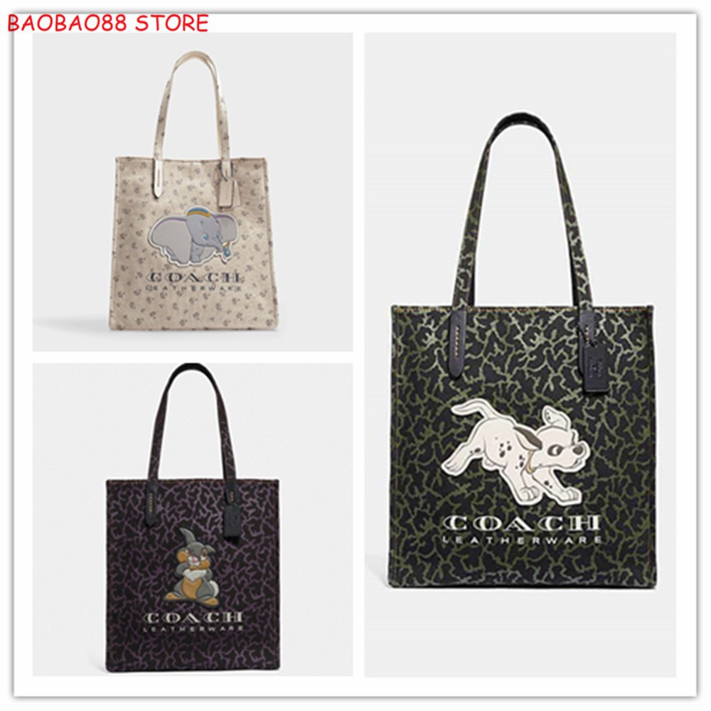 coach dalmatian tote