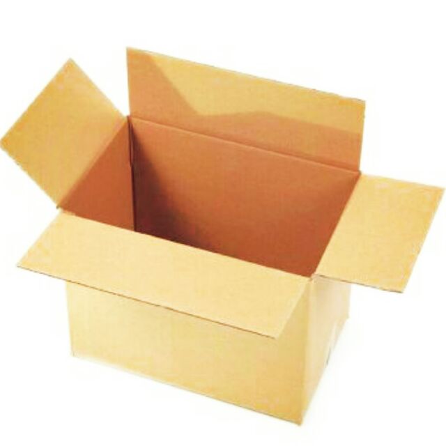 Packages on order. Production of Corrugated Cardboard Packaging. F Extra package.