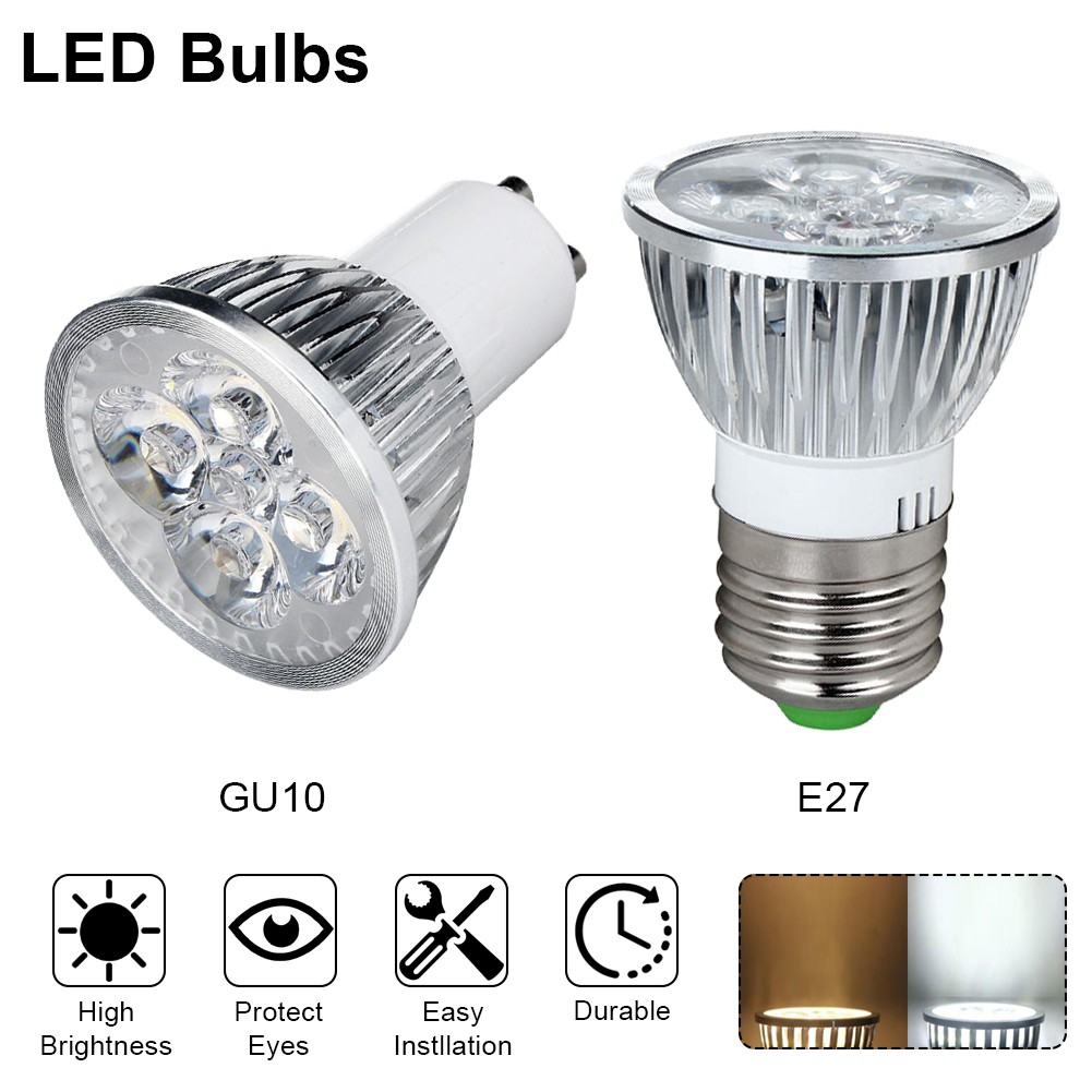 GU10 E27 15W LED Spot Spotlight Light 