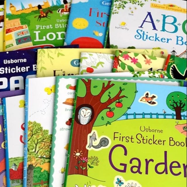 Usborne Sticker Book Children Interactive Sticker Book | Shopee Malaysia