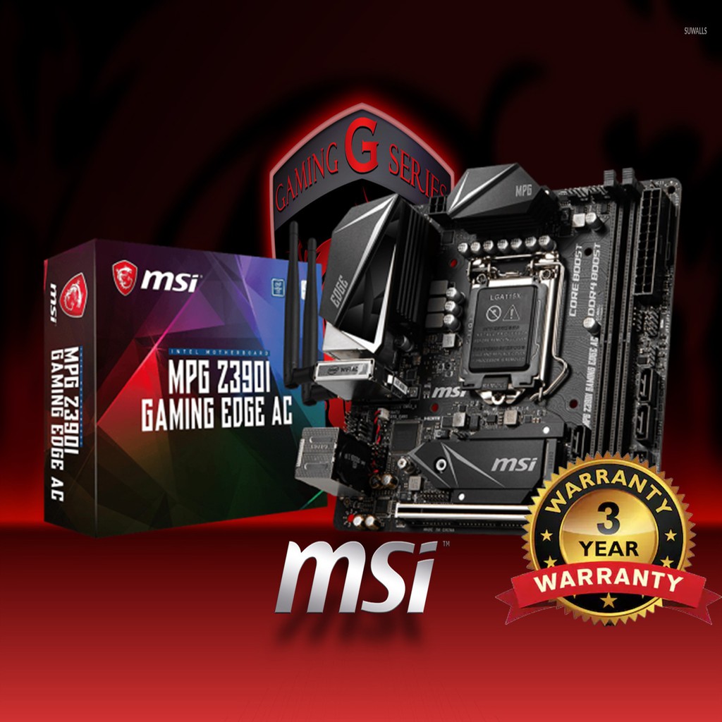 Обзор материнской платы msi mpg z390 gaming edge ac