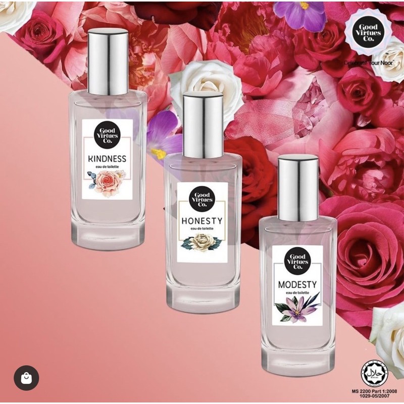 GOOD VIRTUES CO EDT PERFUME (free gift purchase over rm40) | Shopee ...