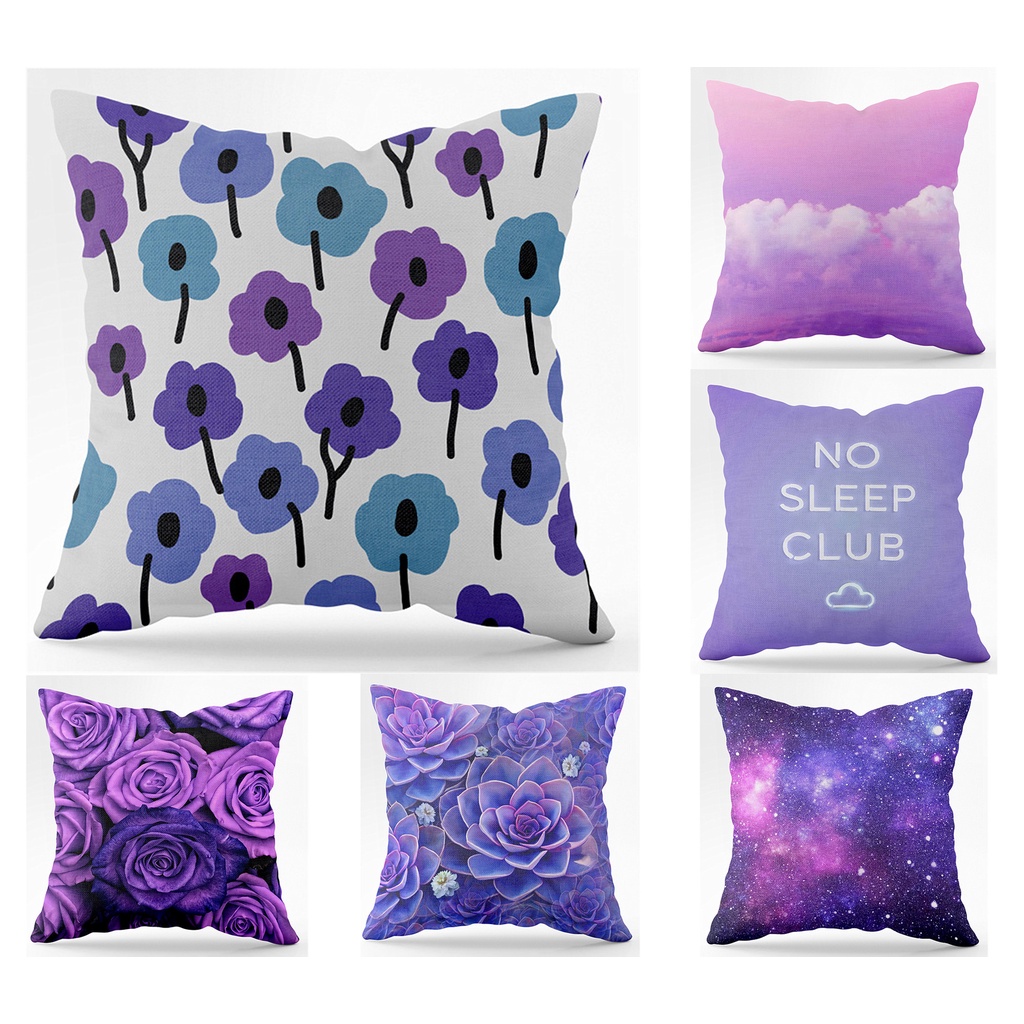 Purple series Pillow case40×40.45×45.50×50.60×60.Home Decor throw pillow case,Beddings cushion cover.