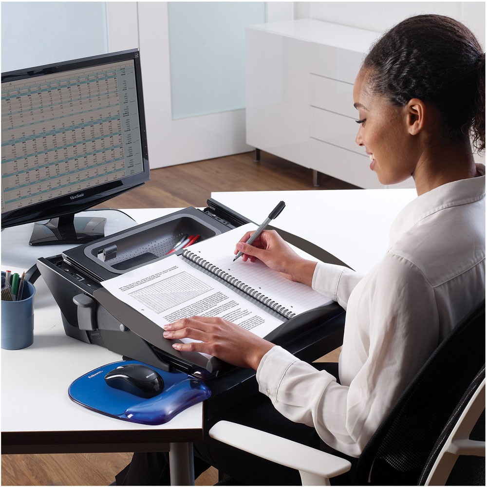 Fellowes Easy Glide™ Writing/Document Slope / ergonomic document stand ...