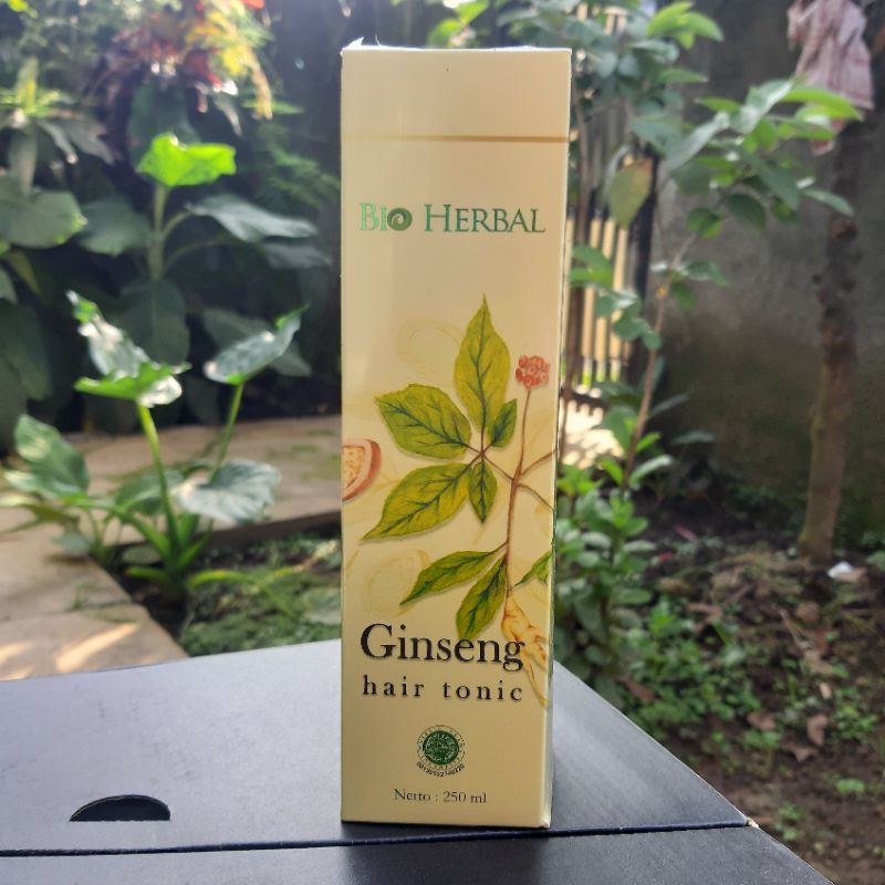 Bio Herbal Ginseng Serum Hair Tonic Original Seal 250 ml Shopee Malaysia