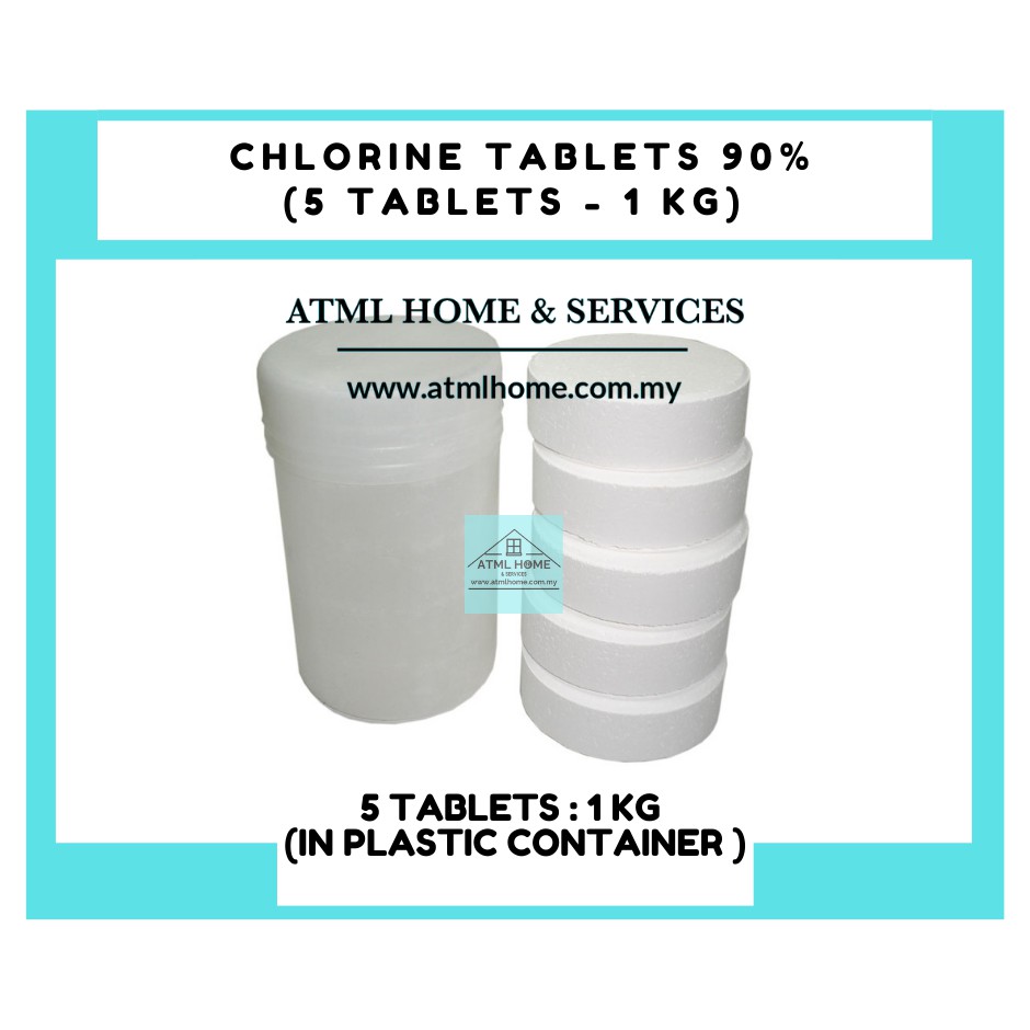 price of chlorine tablets