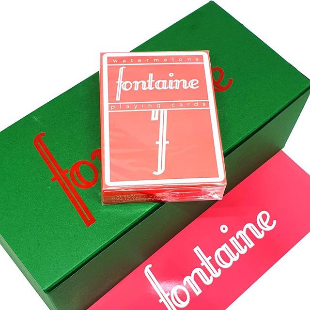 Watermelon Fontaine Playing Cards | Shopee Malaysia