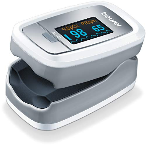 Beurer PO30 Fingertip Pulse Oximeter, Medical Device with 4 Colored FROM USA