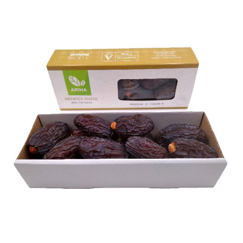 ARIHA Palestinian Medjoul/ Medjool Dates Kurma 250g (Medium) Shopee