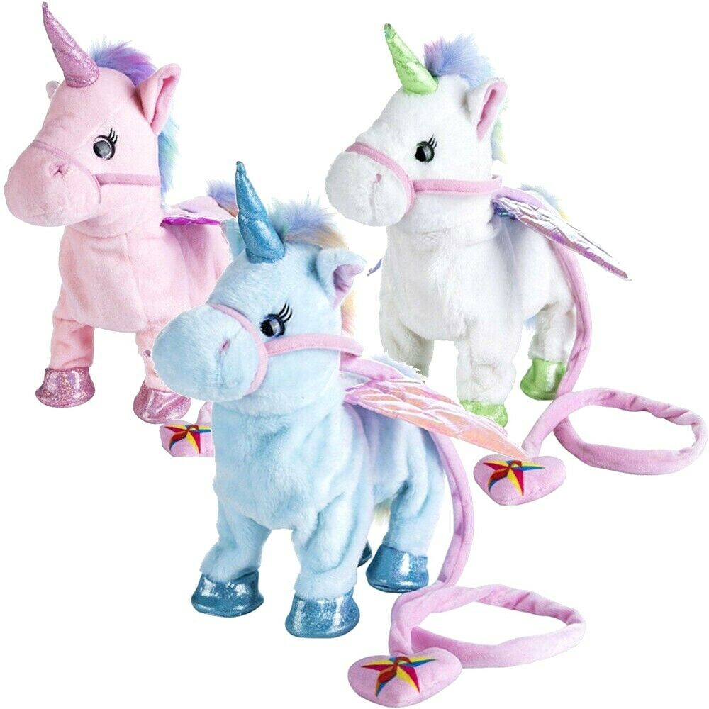 walking talking unicorn toy