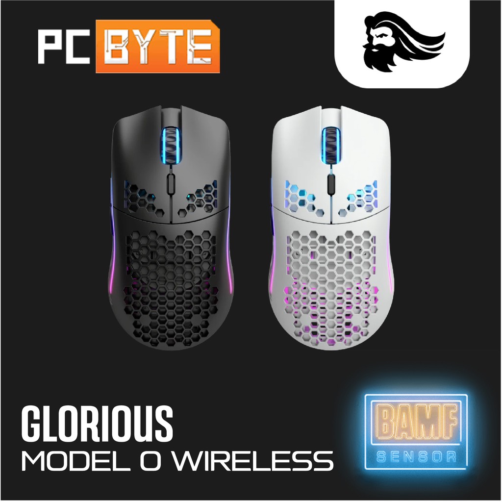 Glorious Model O Wireless Ultra-Lightweight RGB Gaming Mouse With ...