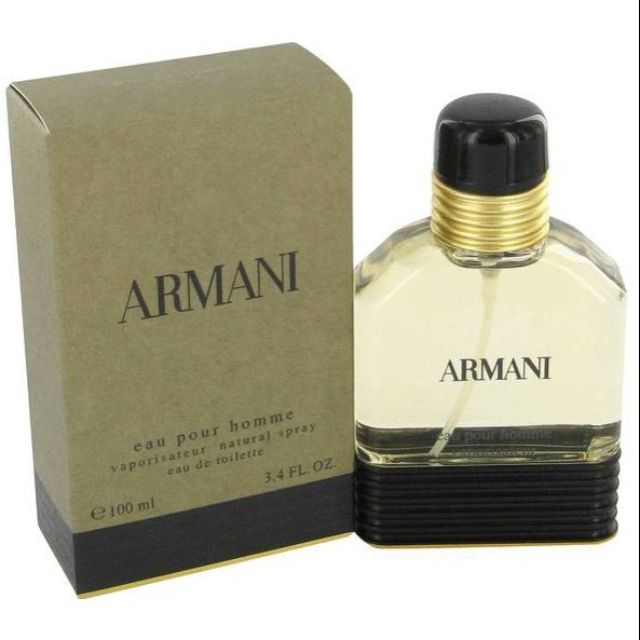 PERFUME Armani Cologne By GIORGIO ARMANI FOR MEN VAPORISATEUR NATURAL SPRAY  100ml  OZ | Shopee Malaysia