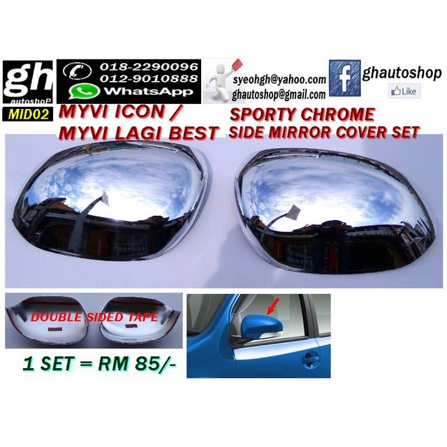 myvi side mirror cover