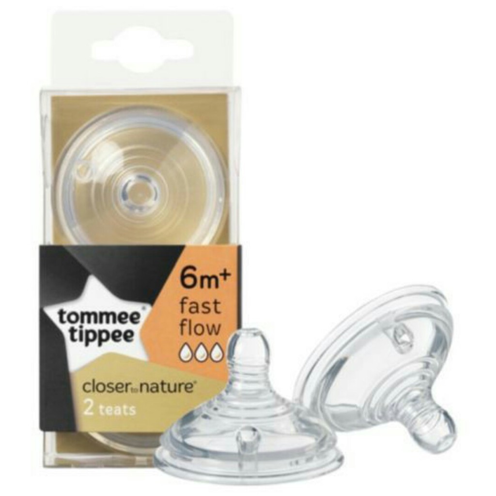 tommee tippee anti colic teats 6m 