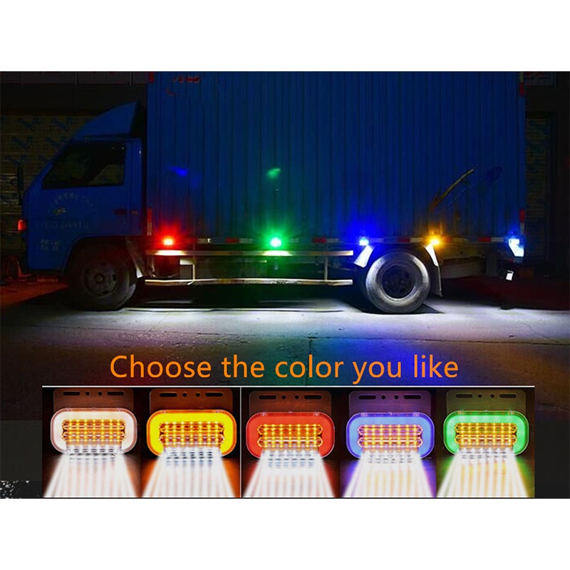 Essential Quality 1PCS 24V LED Truck Trailer Lorry Side Marker Lights Car External Signal Indicator Lamps Warning Tai... - Image 4