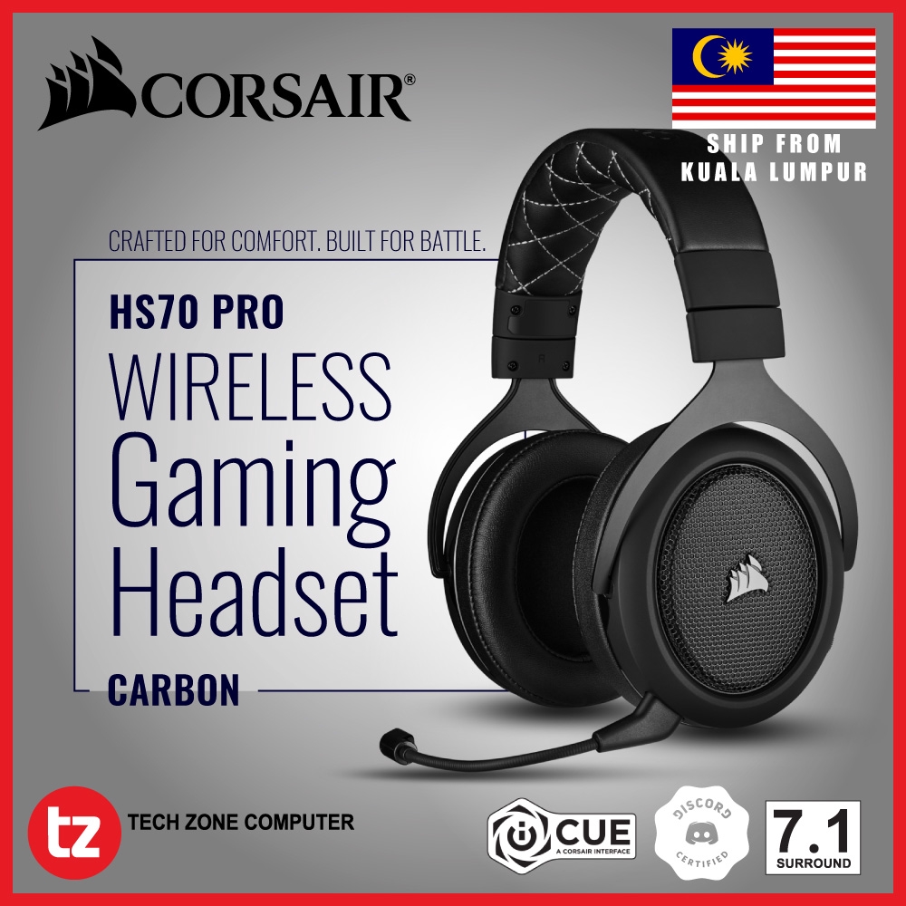 wireless gaming headset with usb receiver