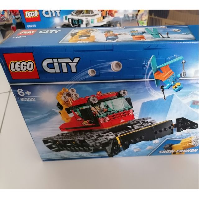 snow groomer lego
