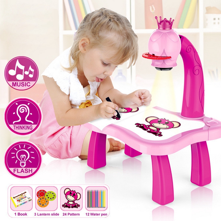 Projector Drawing Table Projection Painting Early Learning Toys | Shopee Malaysia