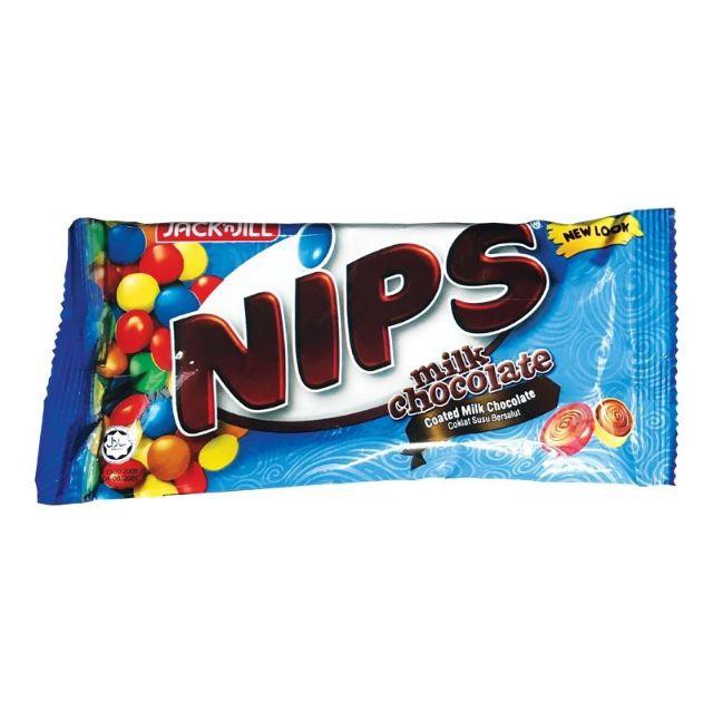 Nips Milk Chocolate (Display Box) 80GM Shopee Malaysia