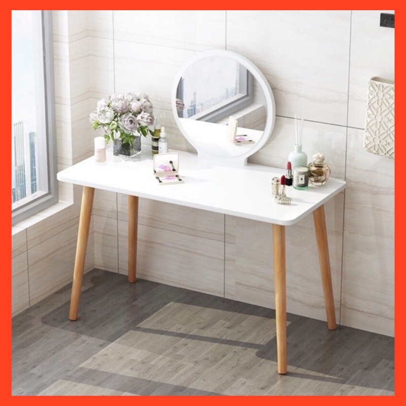Ikea Northern Europe Wooden Nordic, Vanity Desk Without Mirror Ikea Singapore