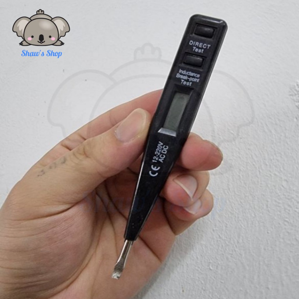 Digital Electroprobe Test Pen 12220 V A.C and D.C Direct Inductance
