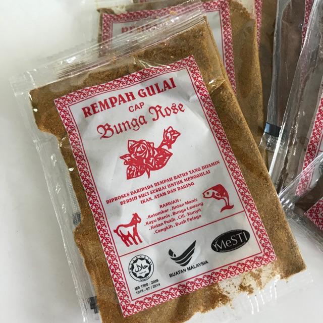 rempah gulai cap bunga rose