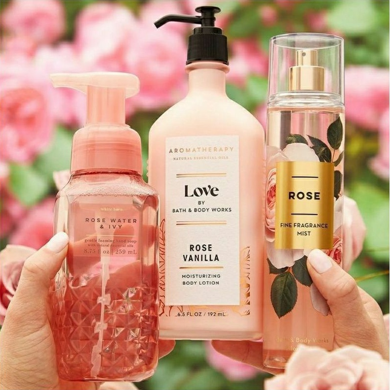 Bath And Body Works Love Rose And Vanilla