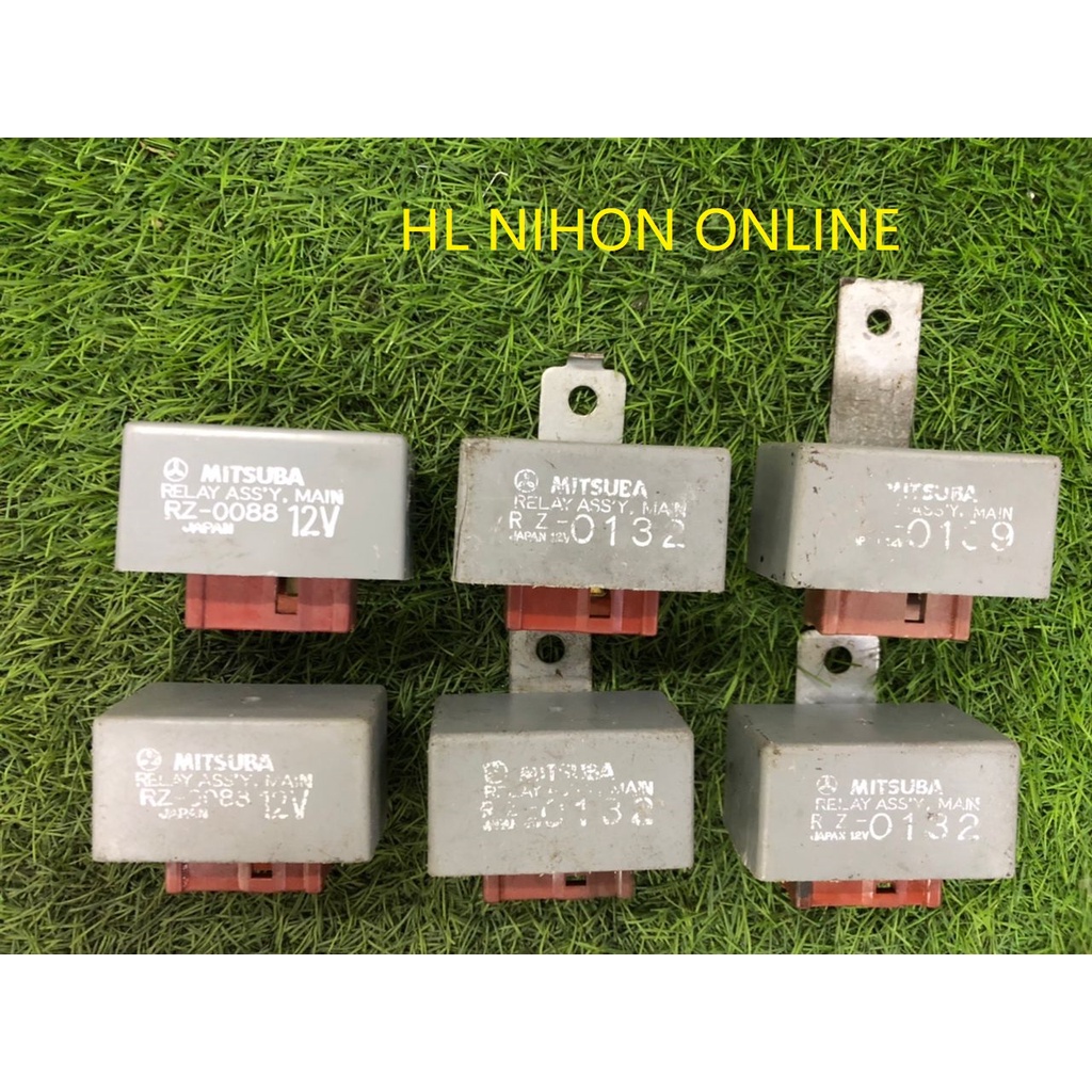 (USED) Honda Main Relay Gasoline Fuel Pump Main Relay MITSUBA 12V RZ