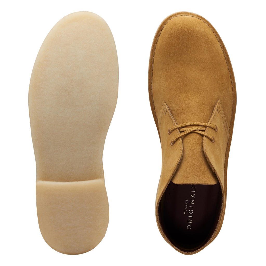 clarks oak suede