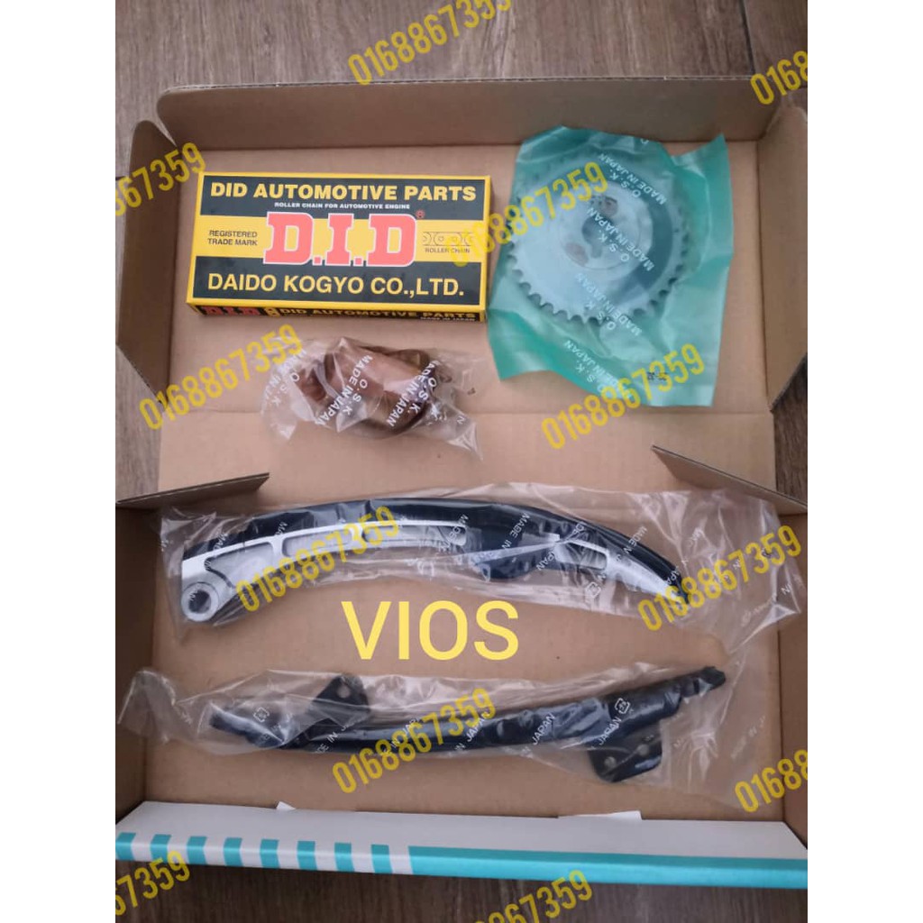 TIMING CHAIN KIT VIOS 1NZ NCP42 NCP93 NCP150 Shopee Malaysia
