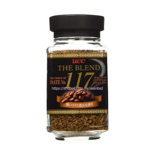 Japan Ucc 117 Blend Instant Coffee Shopee Malaysia