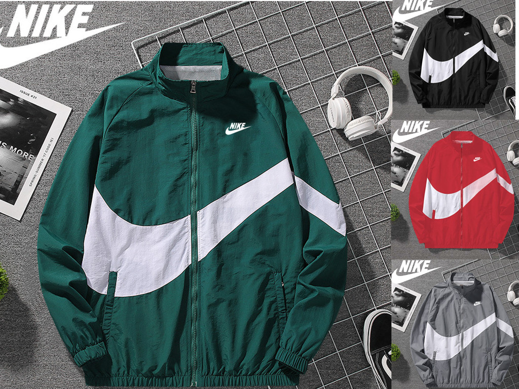 hoodless jacket nike