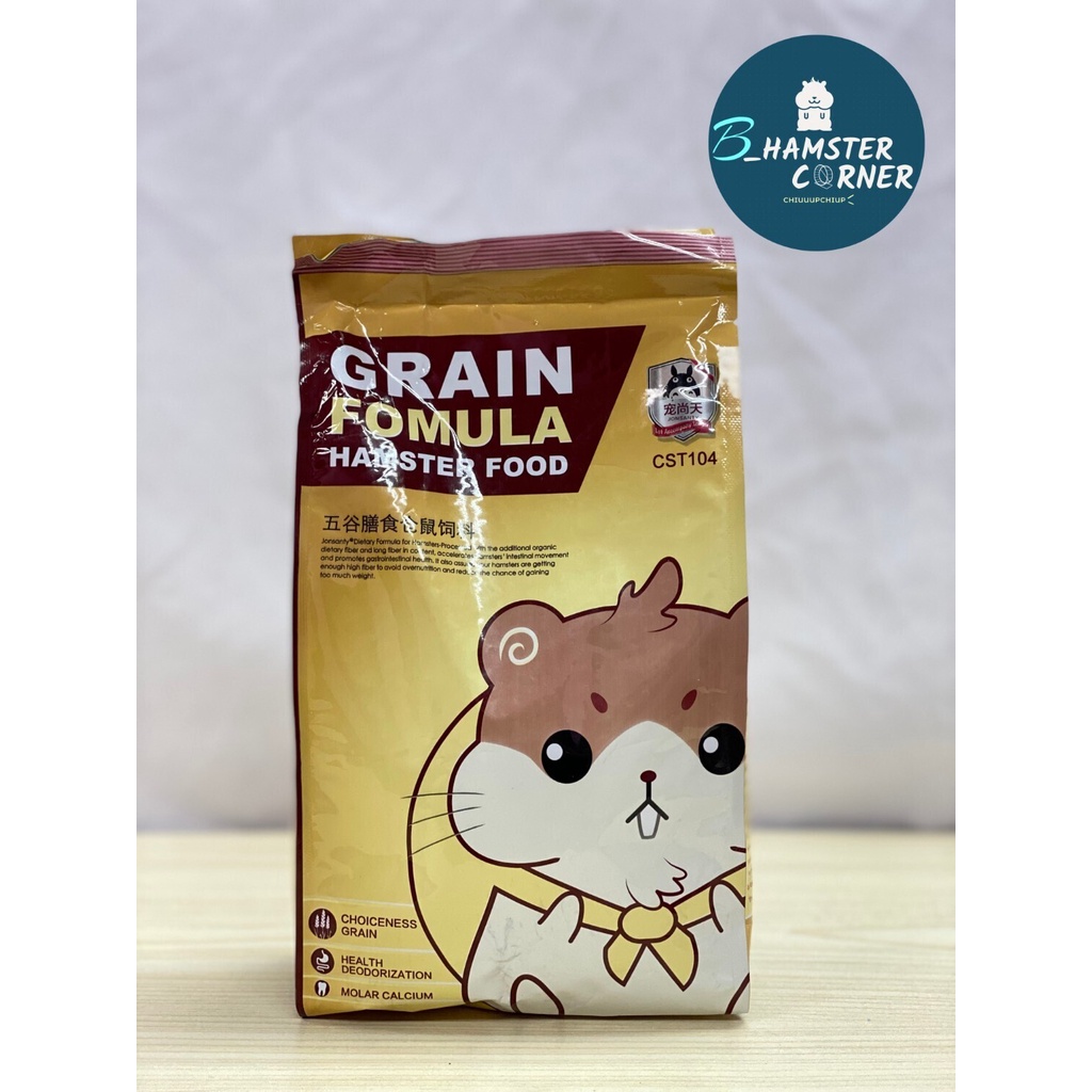 Jonsanty MultiGrains Hamster Food 2lb (908g) Complete Nutrition