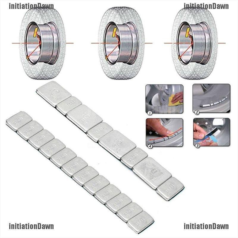 10X 5.9/'/' 60g Adhesive Iron Wheel Tyre Tire Balance Weights For