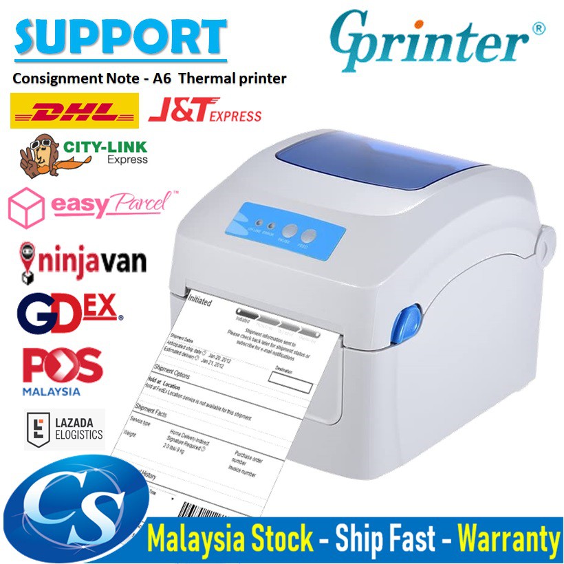 Как подключить термопринтер gprinter gp 1324d