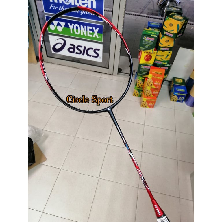 asics badminton racket