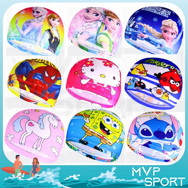 MVPKids Swimming Cap Girl Swim Cap Swimming Suit Kids Muslimah Baby