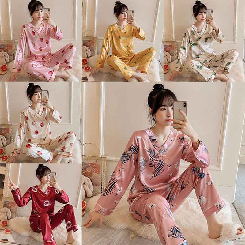  baju  tidur  perempuan pyjamas women set wear sampul raya t 