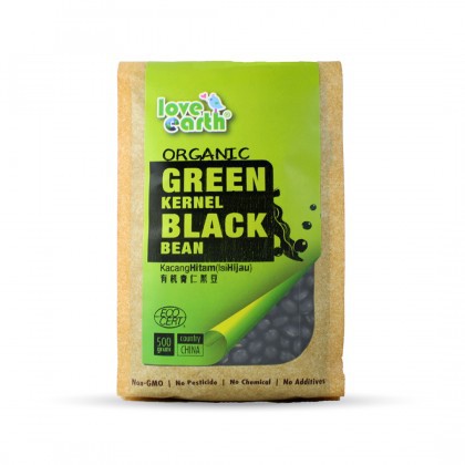 Love Earth Organic Green Kernel Black Bean 500g 乐儿有机青仁黑豆 500公克