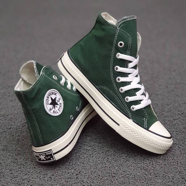 converse 70s high green