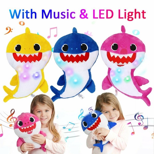 Baby Shark Plush Toys Singing English Song Music Doll | Shopee Malaysia