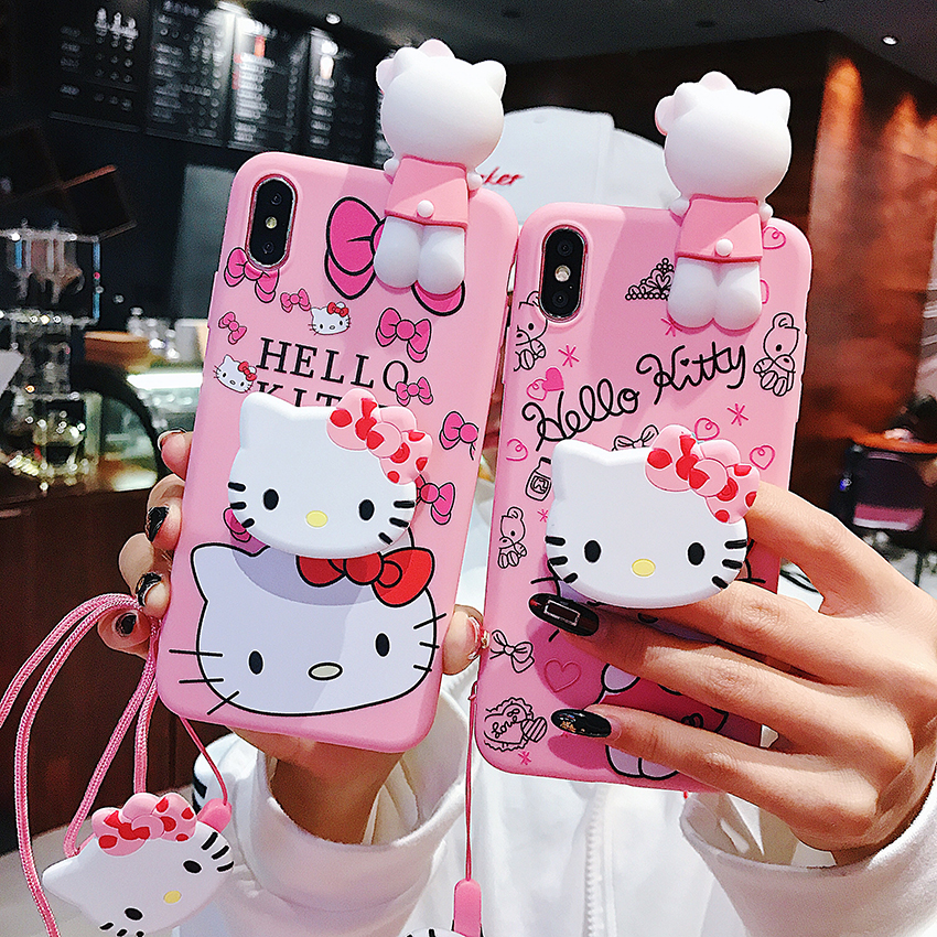 Hello Kitty Pink Phone Case For Xiaomi Poco M3 10t 10t Pro 5g Poco X3 X3 Nfc Tpu Case Hello 3595