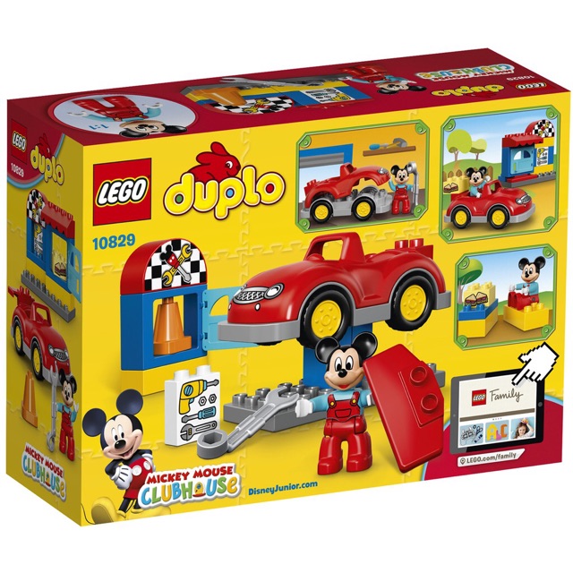 mickey mouse duplo car