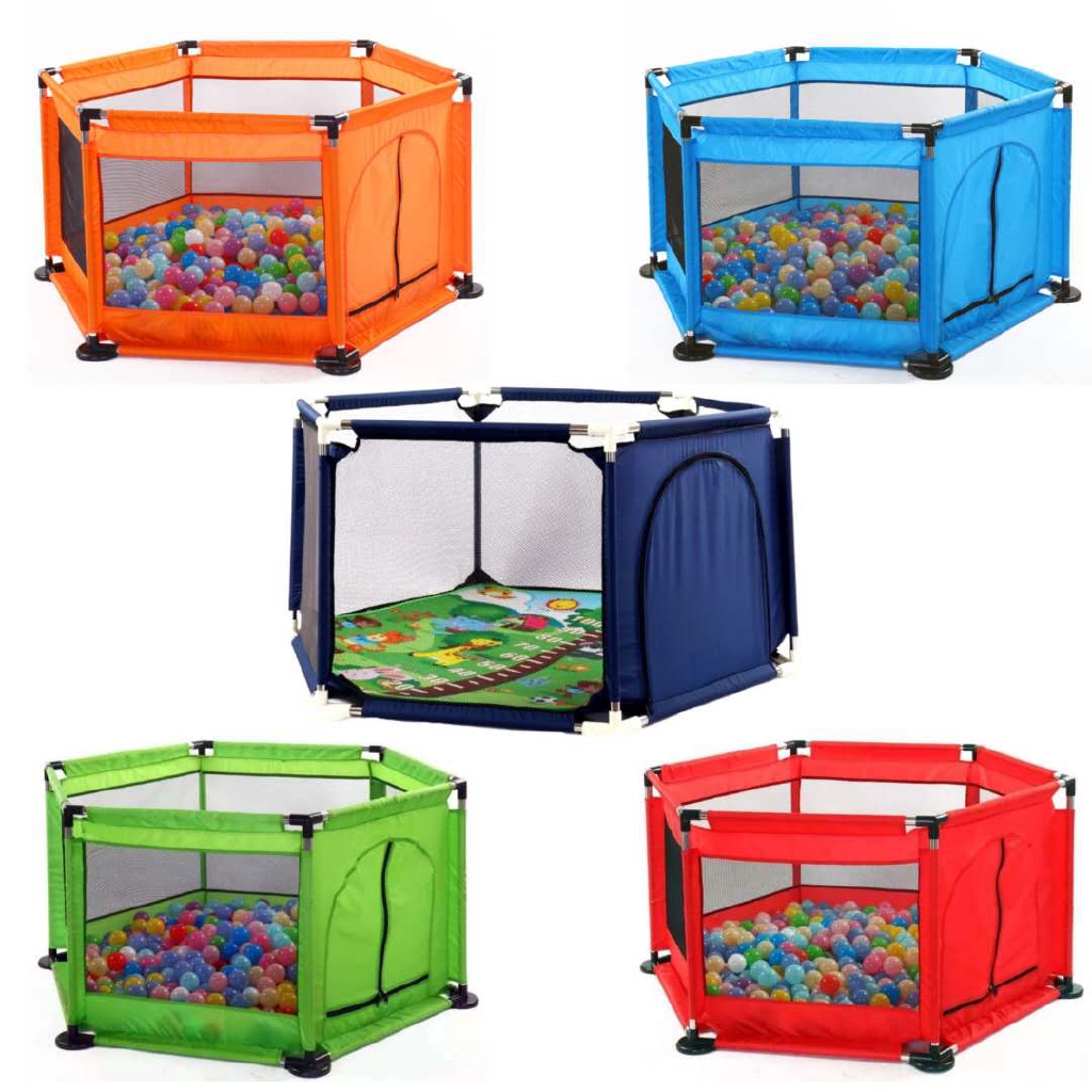 Playpen Baby Baby Kids Safety Playpen Fence Kids Play Yard Indoor Stainless  Steel Play House Playground Children 儿童游戏围栏