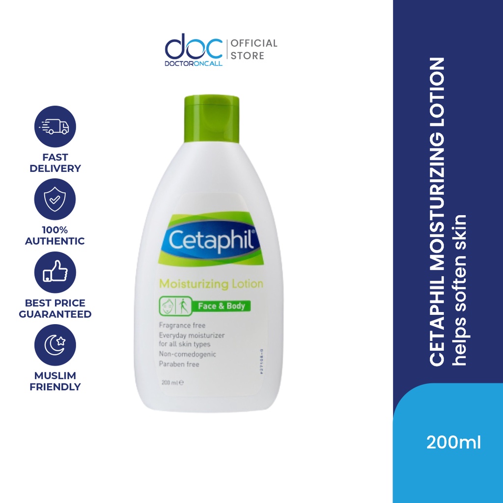 [HALAL] Cetaphil Moisturizing Lotion 200ml Shopee Malaysia