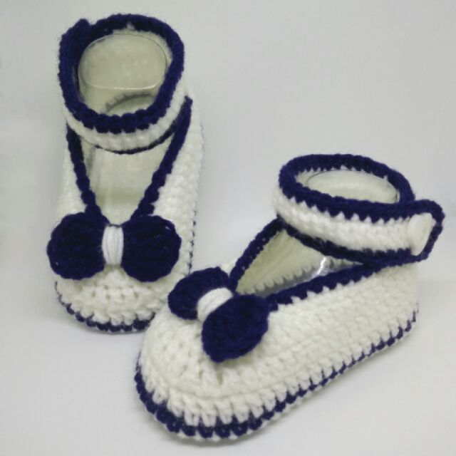 crochet baby boy shoes