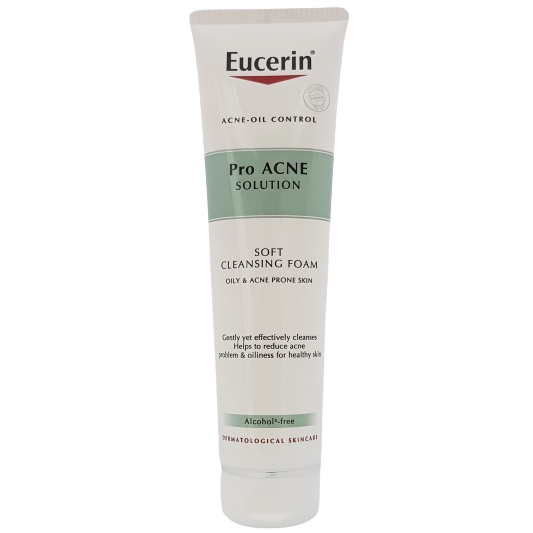 Eucerin Pro Acne Solution Gentle Soft Cleansing Foam 150g Exp 01 2023 Shopee Malaysia
